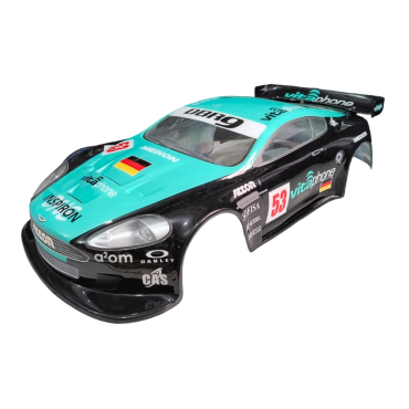 BOLHA PINTADA PARA KYOSHO INFERNO GT2 1/8 ASTON MARTIN DBR9 300x360mm 1,5mm BP0054 P